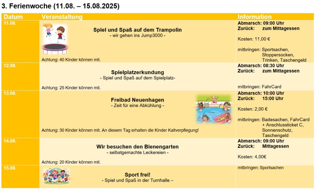 3. Woche